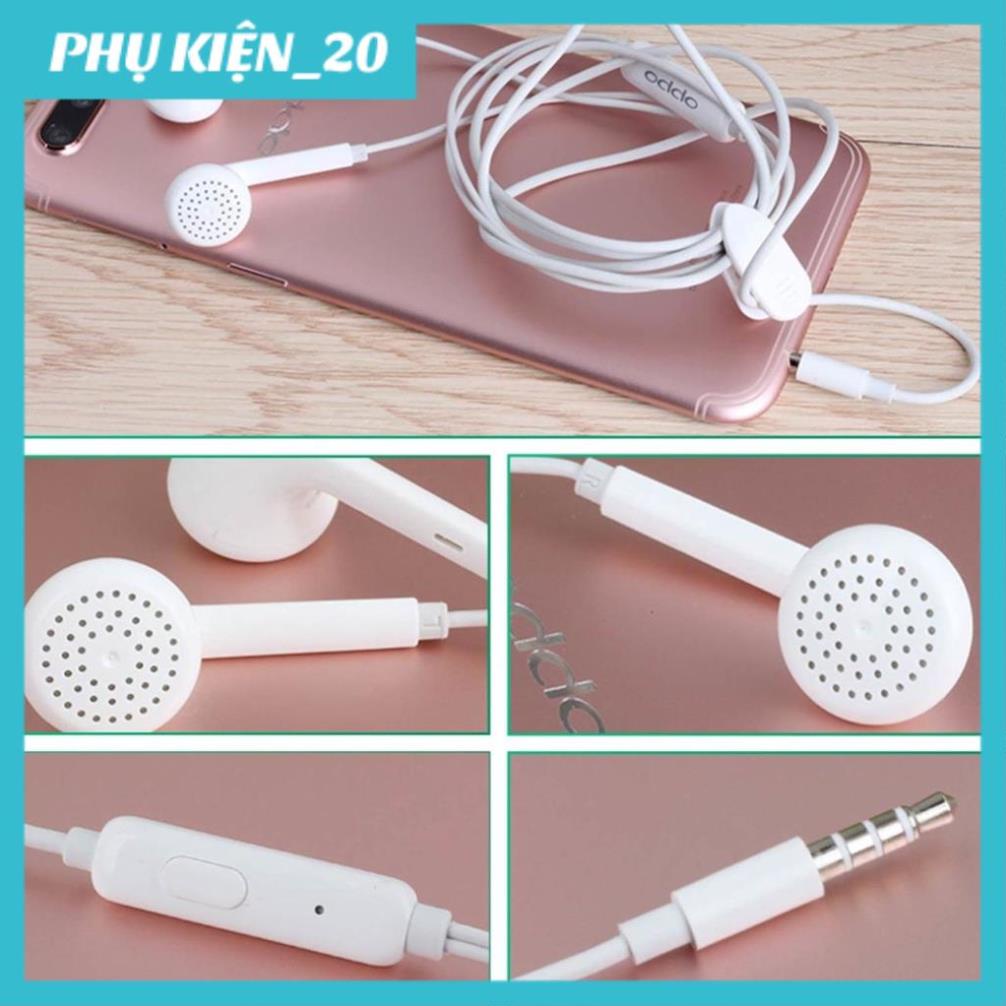 (SALE) Tai nghe Oppo R9, tai nghe nhét tai có dây Oppo R9 cho điện thoại OPPO R9 R9S R11 R15 R17 A3 A5 A7 xA 8A 9A1