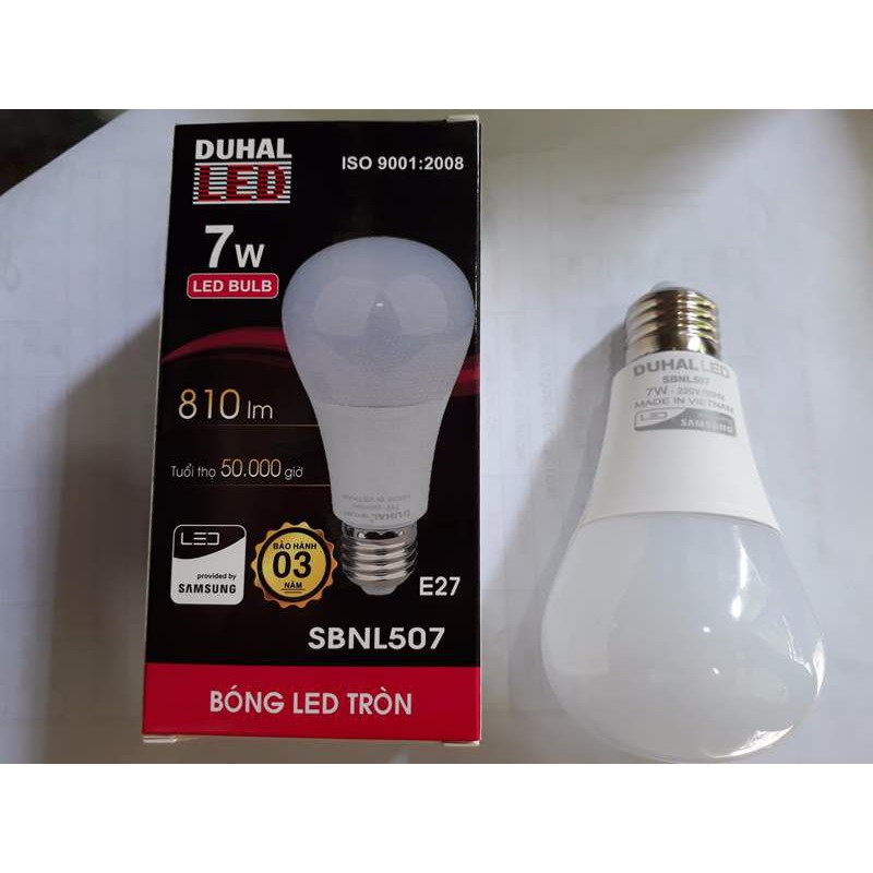 Bóng đèn led tiết kiệm điện duhal 7w,9w,20w,30w