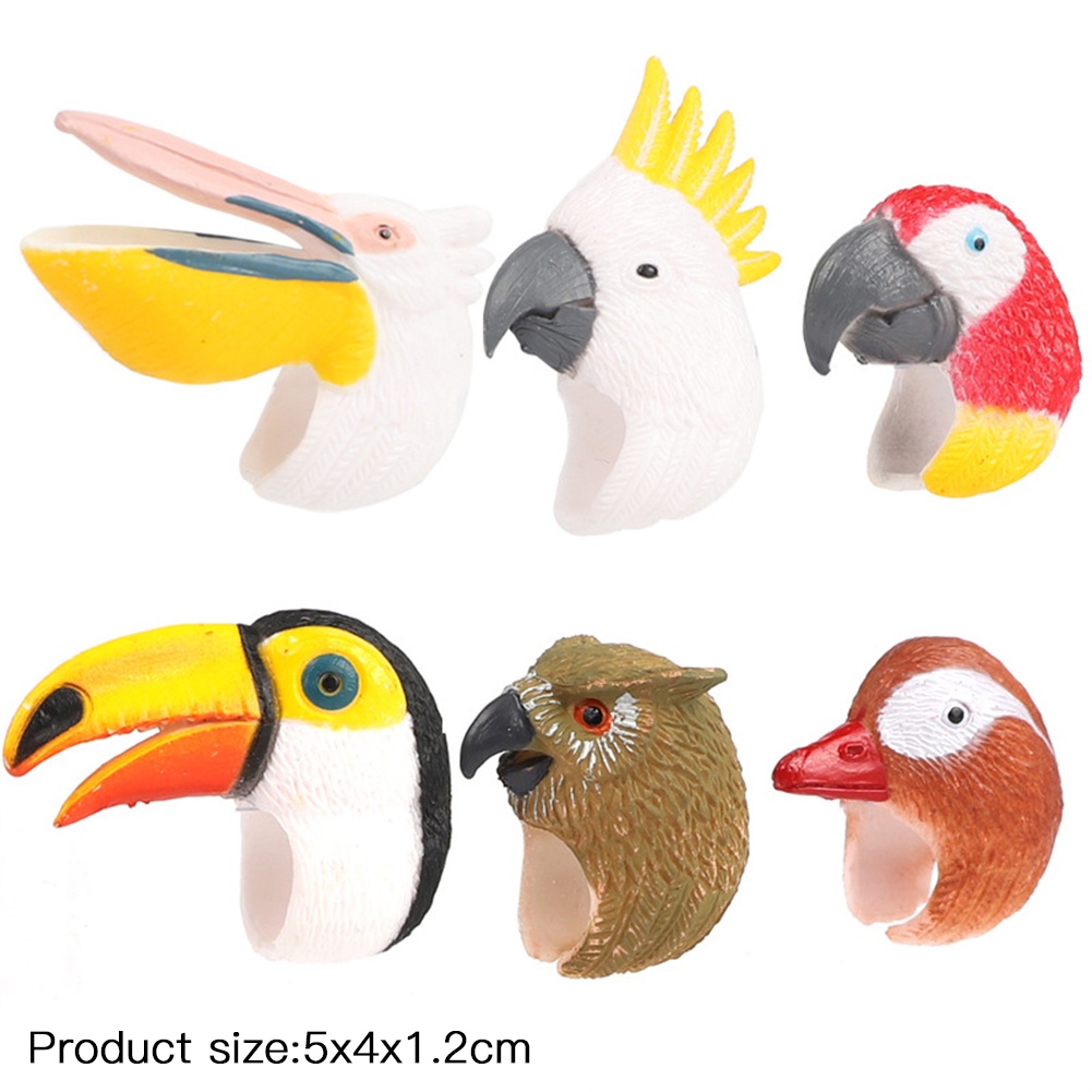 Bộ 6 Nhẫn Khủng Long Đồ Chơi Cho Bé