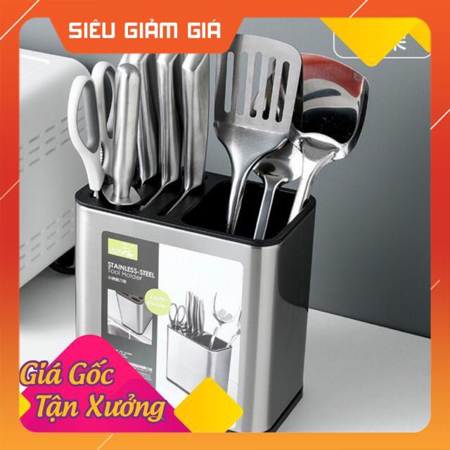 Giá cài dao kéo đũa thìa để bàn inox 304 cao cấp