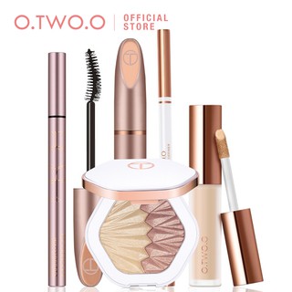 Bộ Mỹ Phẩm Trang Điểm O.TWO.O 5 Món Tông Vàng Sử Dụng Hàng Ngày 176g