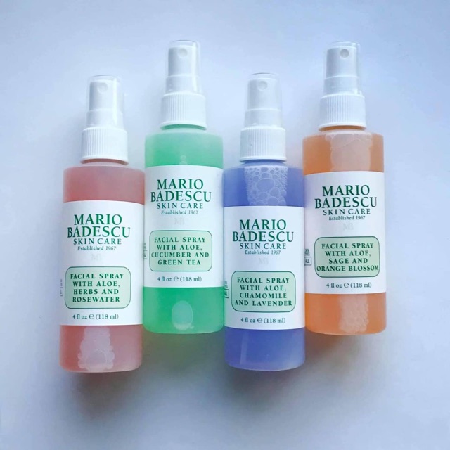 Nước Cân Bằng Da Toner Mario Badescu Facial Spray