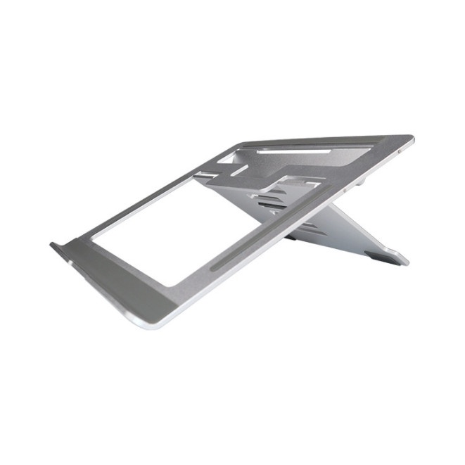 Đế Tản Nhiệt Laptop Nhôm Gấp Gọn Để Bàn Kiêm Giá Đỡ Macbook 14 inch, 15.6 inch, 17 inch Cao Cấp Đa Năng SE01