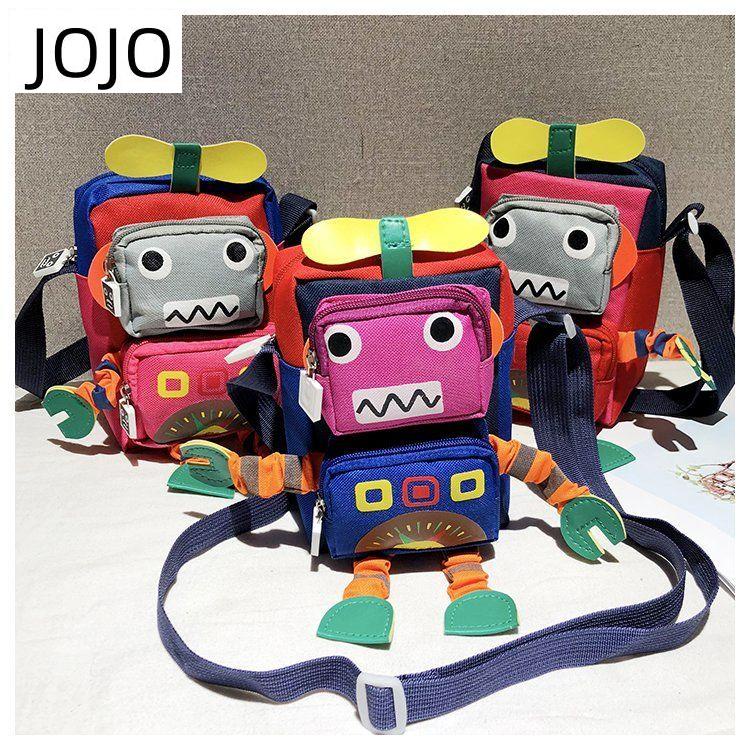 Túi Đeo Chéo Đựng Điện Thoại / Tiền Xu Hình Robot Dễ Thương