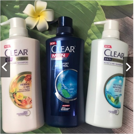 Dầu Gội Clear Thái Lan đánh bay gàu và bã nhờn giúp tóc chắc khỏe 480ml | BigBuy360 - bigbuy360.vn