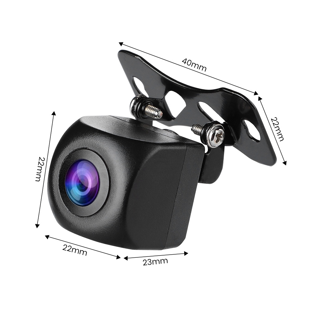Camera Chiếu Hậu Hình Mắt Cá Nhìn Ban Đêm Góc Rộng 170 Độ Cho Xe Hơi