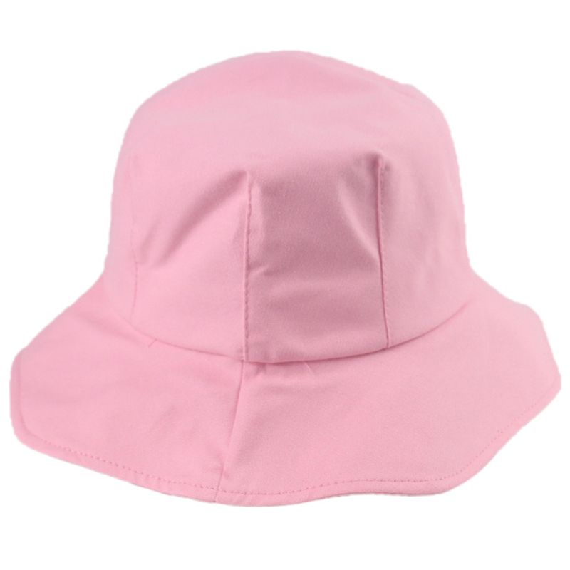 Nón Tai Bèo Vành Ngắn Chống Nắng Màu Trơn Thời Trang Đi Biển Mùa Hè Cho Nữ