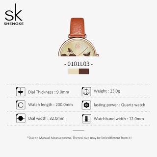 Đồng Hồ Nữ Shengke K0101L