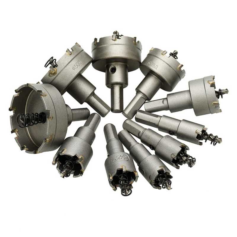 Mũi Khoét Lỗ Tròn Đa Năng Khoét Sắt, Gỗ, Nhựa Hợp Kim Phi 20 - 25 - 30 - 35 - 40mm