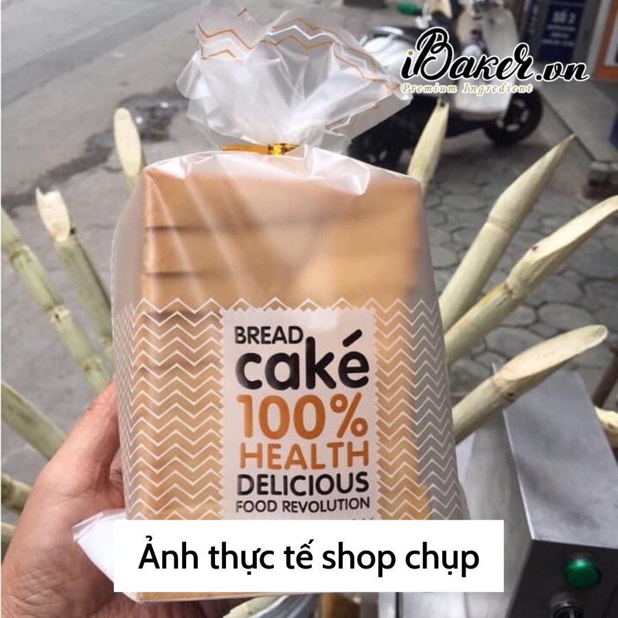 ⚡GIÁ RẺ⚡ [SET 50] Túi giấy đựng bánh mì hoa cúc/ Bánh mì Sandwich/ Bánh bông lan