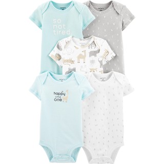 Bodysuit Carter's Alphabet Nhập Mỹ Cho Bé Set 5 Bộ