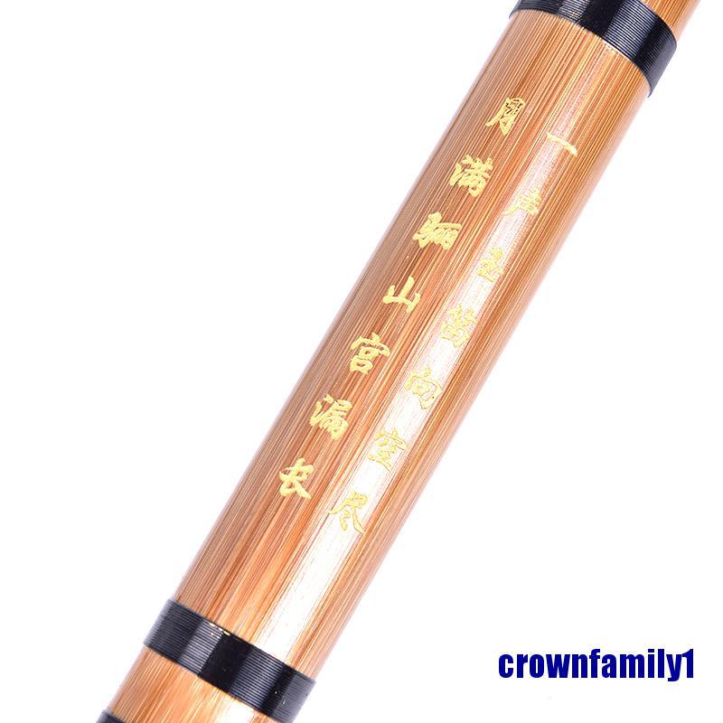 (crownfamily1) Bamboo Flute Professional Woodwind Musical instruments C D E F Key Chinese dizi