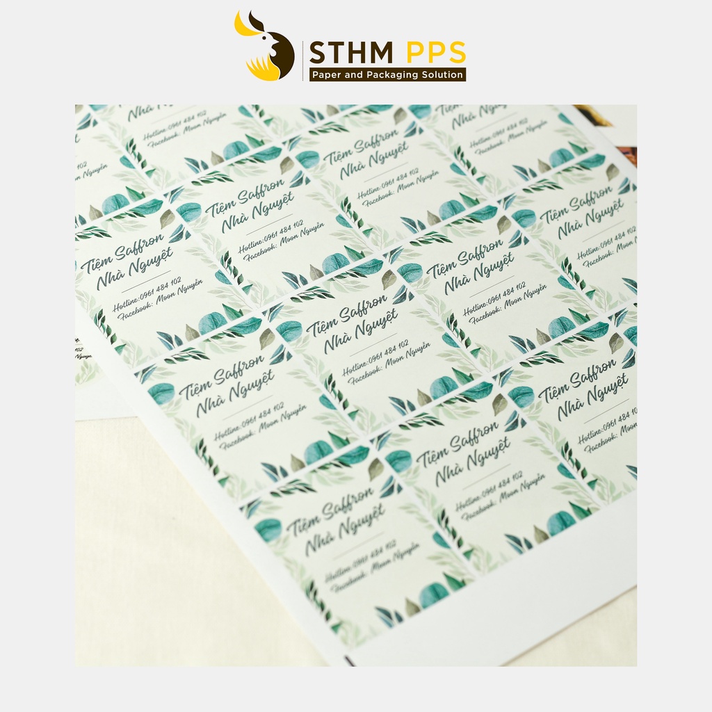 - Sticker in theo yêu cầu - in tất cả hình dáng và kích thước