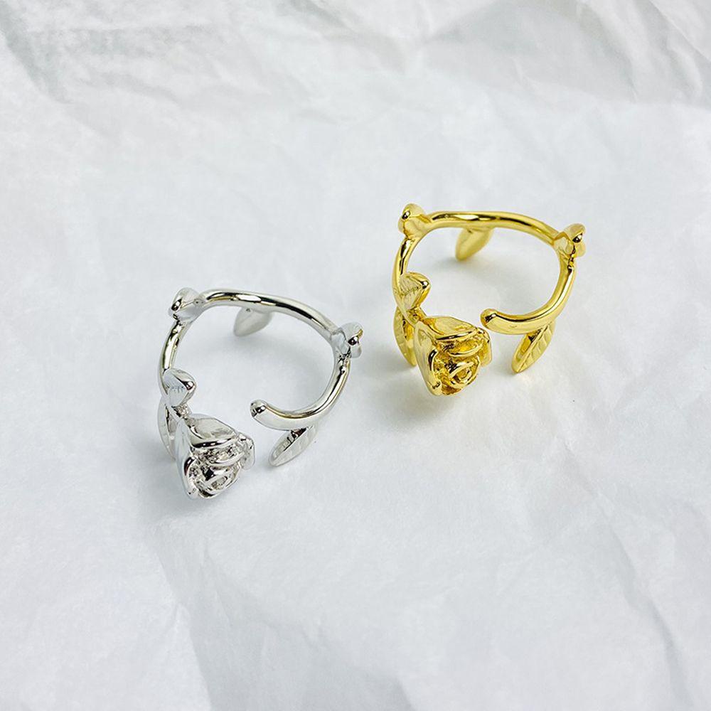 Nhẫn Hình Hoa Hồng Phong Cách Retro Thời Trang Cho Nữ