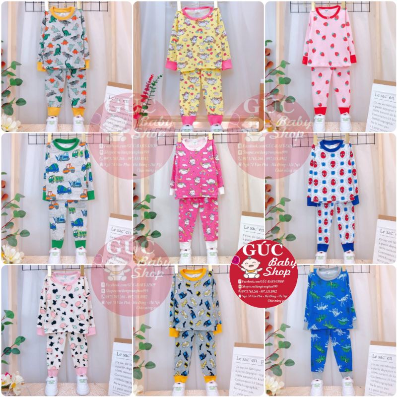Bộ dài tay thu đông nằm điều hòa bozip Carter cotton loại đẹp cho bé chọn mẫu.