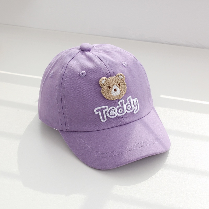 Mũ lưỡi trai bé trai bé gái gấu TEDDY BEAR 2-5 tuổi Nón lưỡi trai trẻ em PK014TEDDY