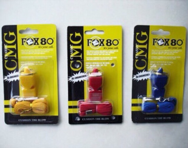 Còi trọng tài FOX 80 ( Nhiều Màu )