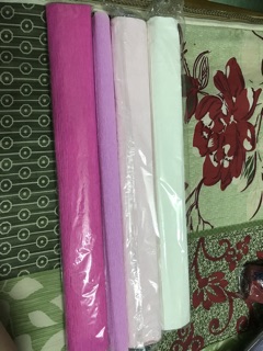 Giấy nhún làm hoa handmade