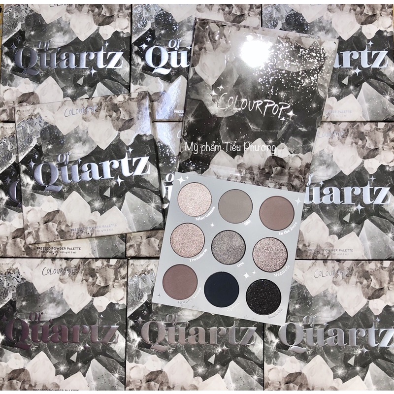 Bảng màu mắt Colourpop Of Quartz 9 ô