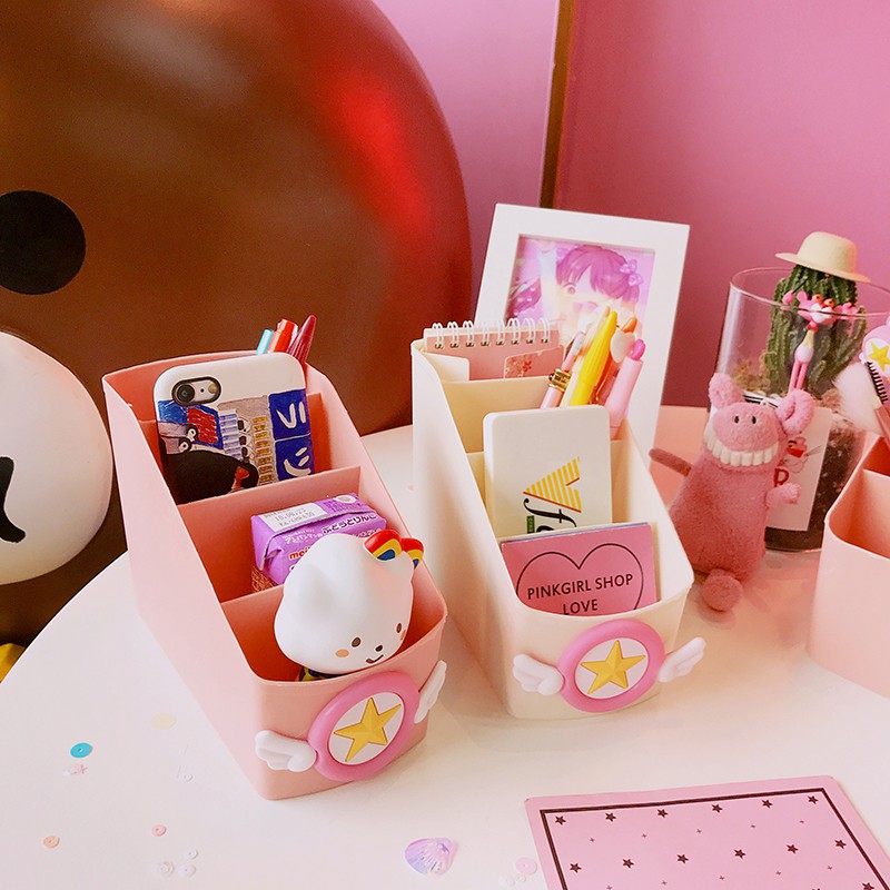 Khay đựng mỹ phẩm, trang sức, đồ nhỏ Sakura Thủ Lĩnh Thẻ Bài  mẫu 1