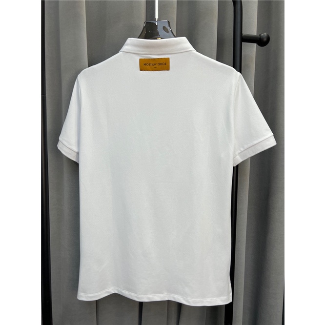 Áo Thun polo In logo Vịt Kim Loại L0uis Vu1tt 2022 S-4XL Thời Trang Mùa Hè Năng Động