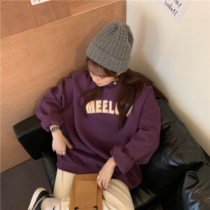 Áo Sweater cổ lọ dáng rộng thiết kế mới thời trang theo phong cách hàn quốc