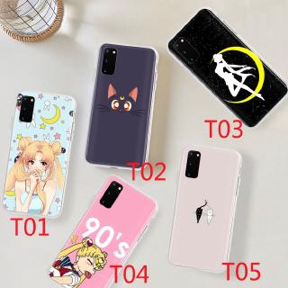 GT250 Sailor Moon Transparent Soft Phone Case for Samsung Galaxy Note 10 S10 Plus A10E Lite S20 Ultra