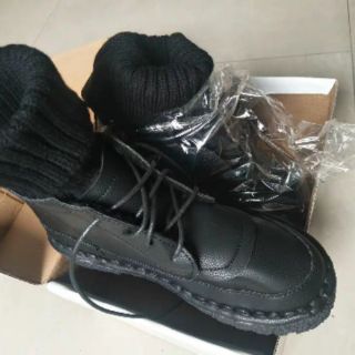 Giầy boot cao cổ len ( Hàng order) hagauorder