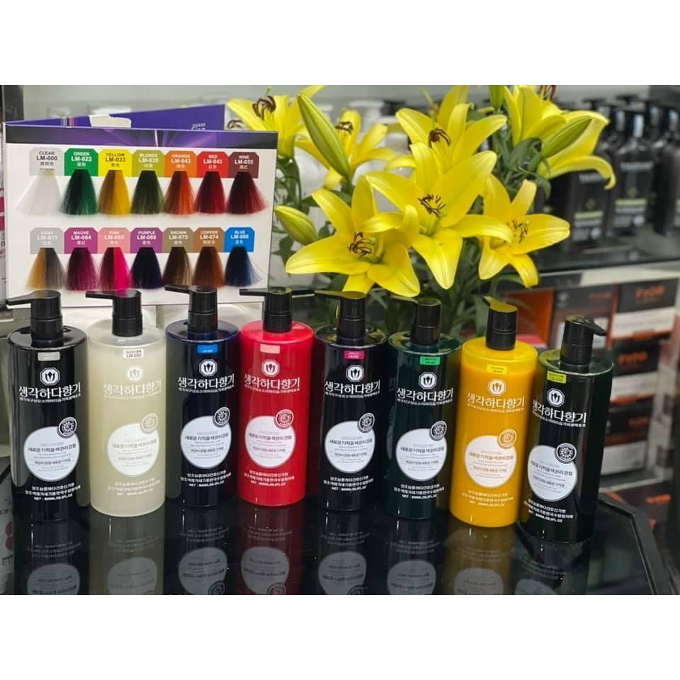 Màu Nhuộm Tóc Phủ Bóng Color Care 800ml Hàn Quốc