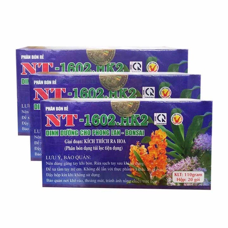 phân nón túi lọc NT - 1602.HK2 kích thích ra hoa