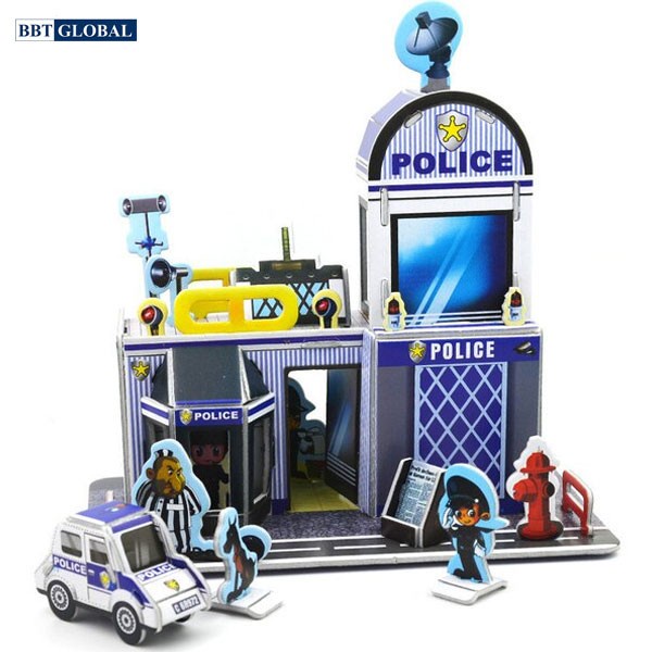 Đồ chơi xếp hình 3D nhiều hình cho bé BBT GLOBAL LX-851