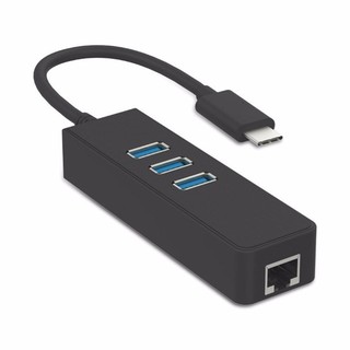 Cáp chuyển đổi USB Type C sang LAN kèm USB hub