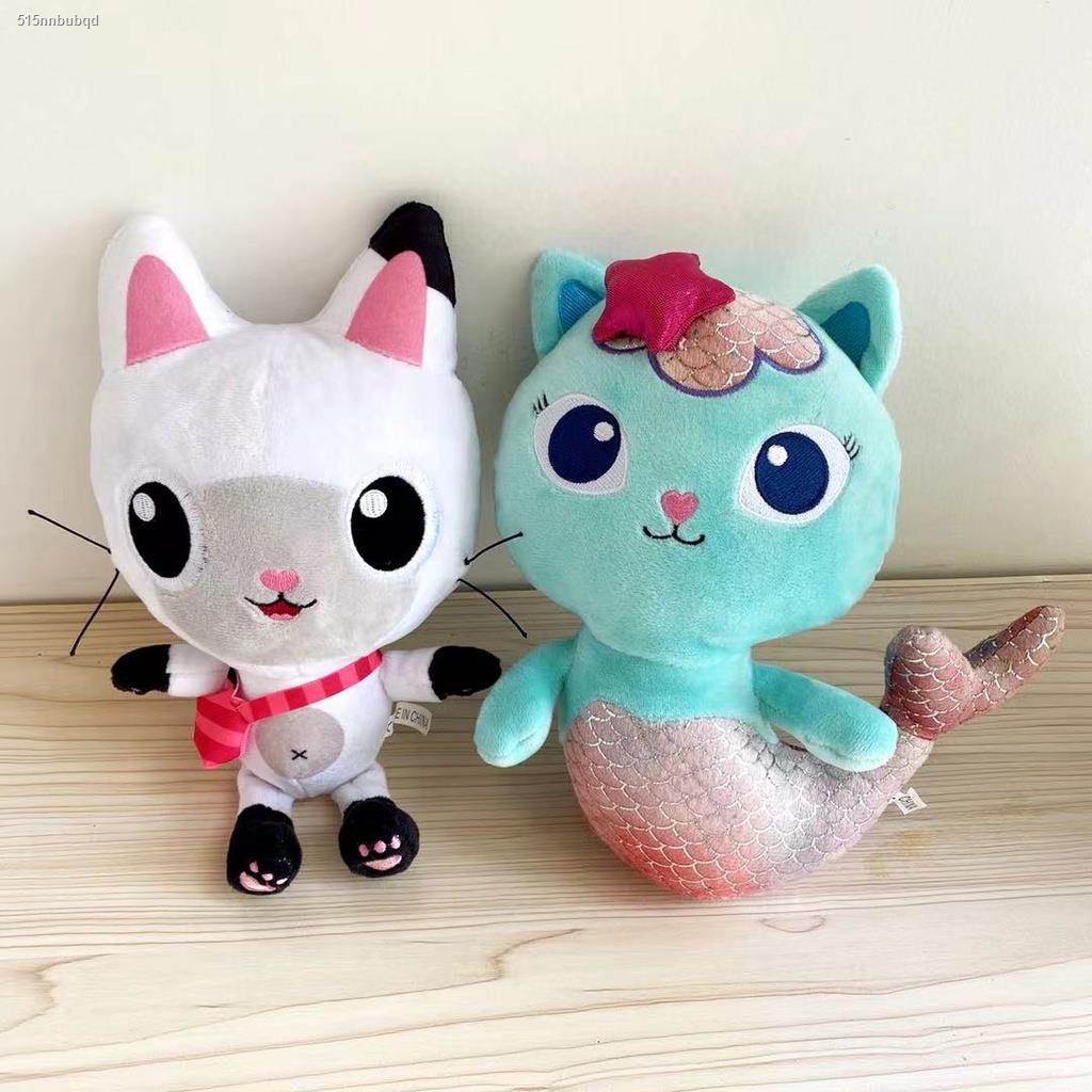 Đồ chơi nhồi bông hình mèo nàng tiên cá Gabby's Dollhouse dễ thương cho trẻ em