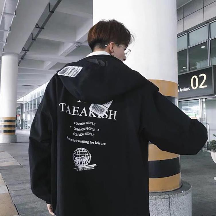 Áo khoác kaki unisex form rộng túi hộp Team nam nữ cực phẩm của năm