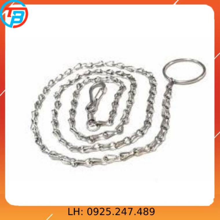 Dây Xích Chó Inox Kiểu 3 Loại Nhỏ, Trung , Lớn - Cáp Thép Thái Bình Vina