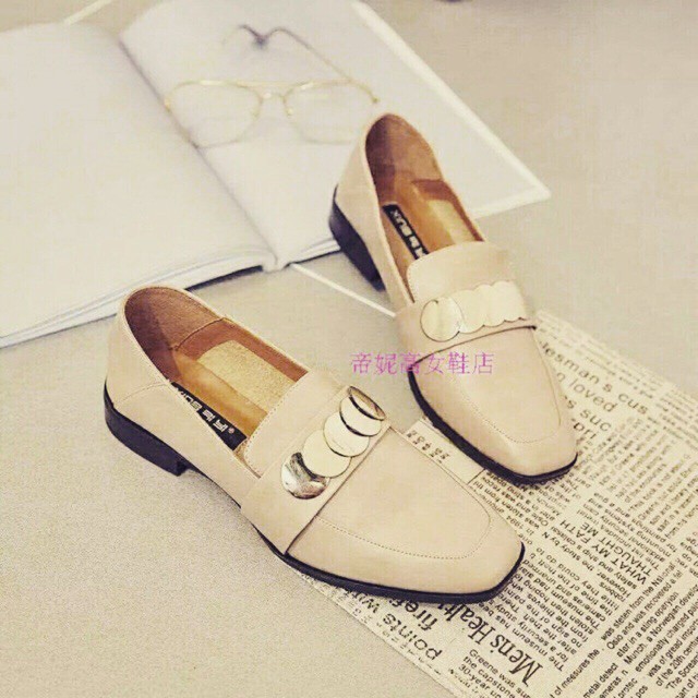 Hàng cao cấp - giầy tây nữ đồng xu