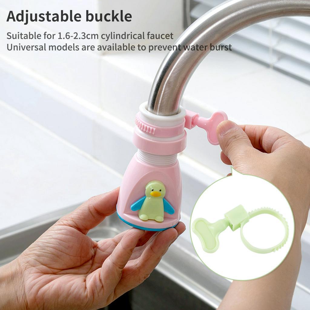 Đầu vòi hoa sen thiết kế kiểu chim cánh cụt dễ thương