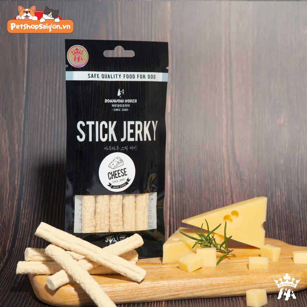 Que Thưởng Thịt Mềm Cho Chó Stick Jerky 50g (5que)