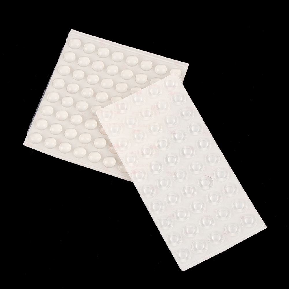 Set 50/64/100 miếng đệm chống trượt và chống ồn bằng Silicon cho chân bàn ghế tủ tiện dụng