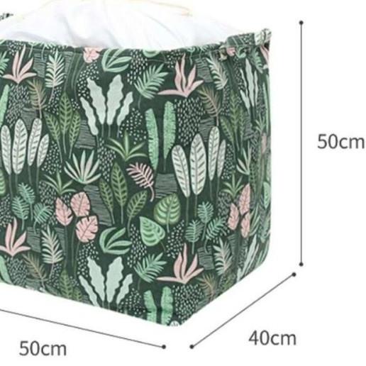 Giỏ Đựng Đồ Chơi / Áo Sơ Mi / Quần Áo Bẩn 100 Lít Gấp Gọn Tiện Dụng