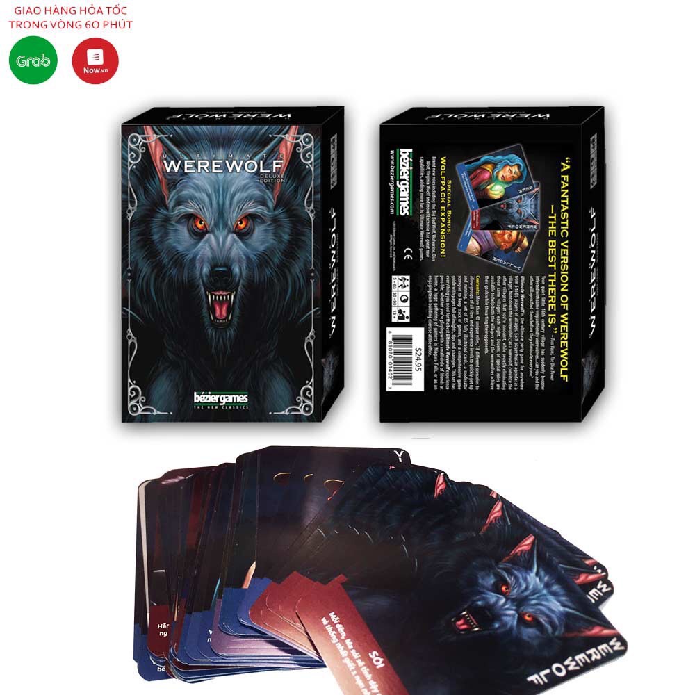 COMBO BÀI MA SÓI ULTIMATE DELUXE + 1 BỘ UNO bản dày - GIÁ RẺ TIỆN LỢI