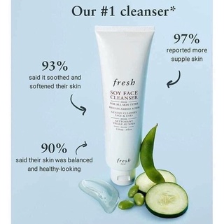 Sữa rửa mặt Fresh soy face cleanser
