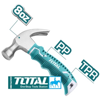 Total búa nhổ đinh cán ngắn 8oz 220g thtm7386d