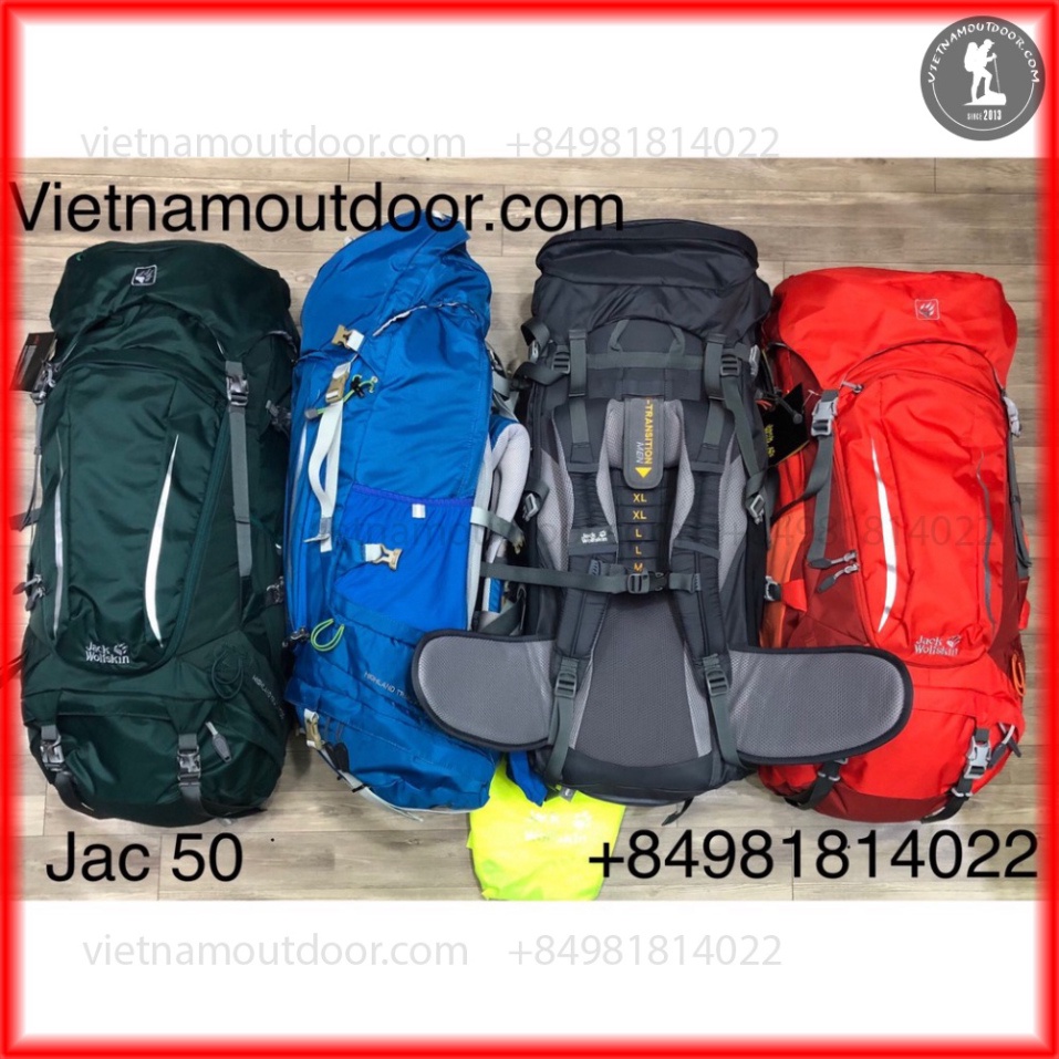 Balo Jack Wolfskin HIGHLAND TRAIL XT 50  đi trekking⚡️