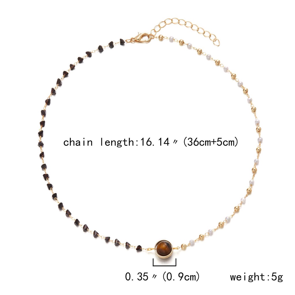 Vòng cổ/ Vòng đeo tay RINHOO FRIENDSHIP thiết kế bất đối xứng thời trang cá tính cho nữ