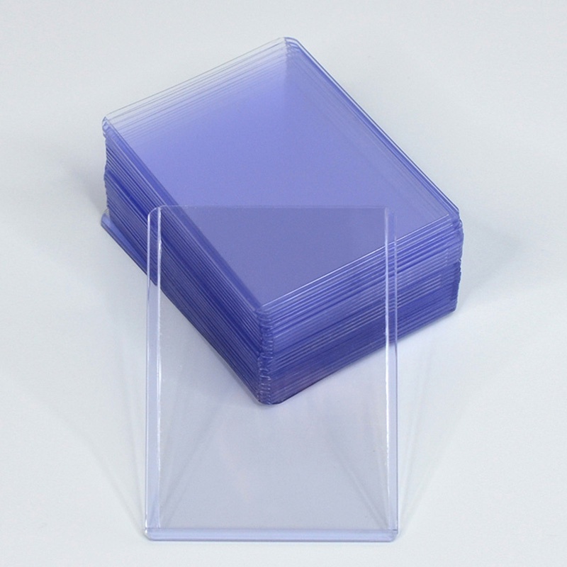 Set 5 Túi Đựng Thẻ Bằng PVC Trong Suốt Chống Thấm Nước Đơn Giản Tiện Dụng Ốp