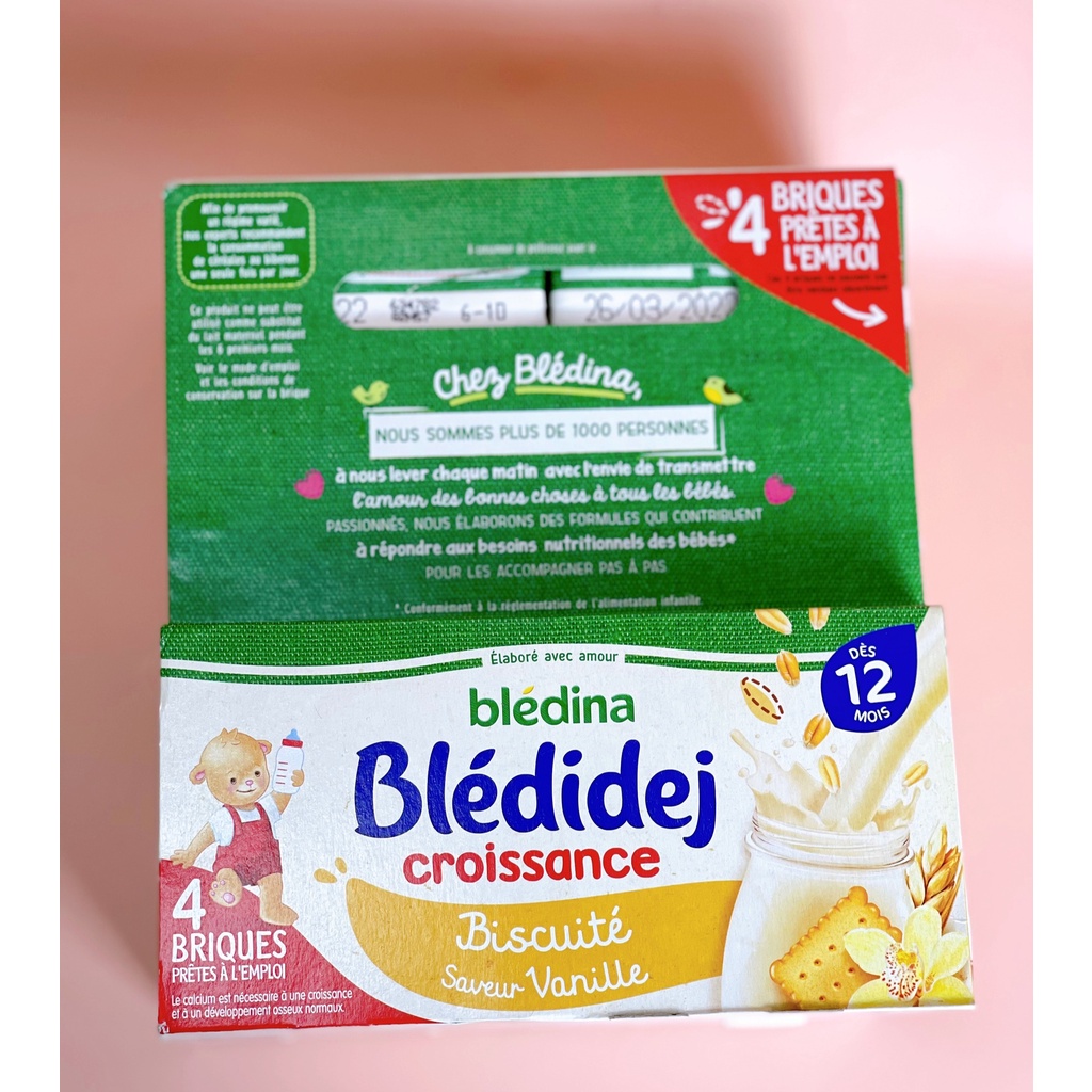 Sữa ngũ cốc Bledidej [ Hàng Air ] lốc 4hx250ml date T8/22