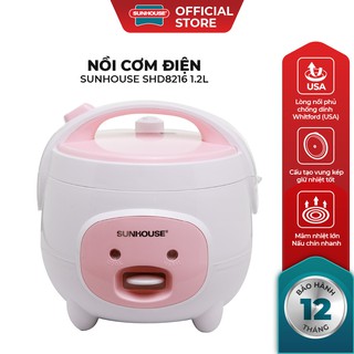 Nồi cơm điện 1.2l sunhouse shd8217w