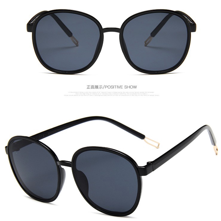 Kính mát chống tia UV400 thiết kế quá khổ thời trang Hàn Quốc cho nam và nữ