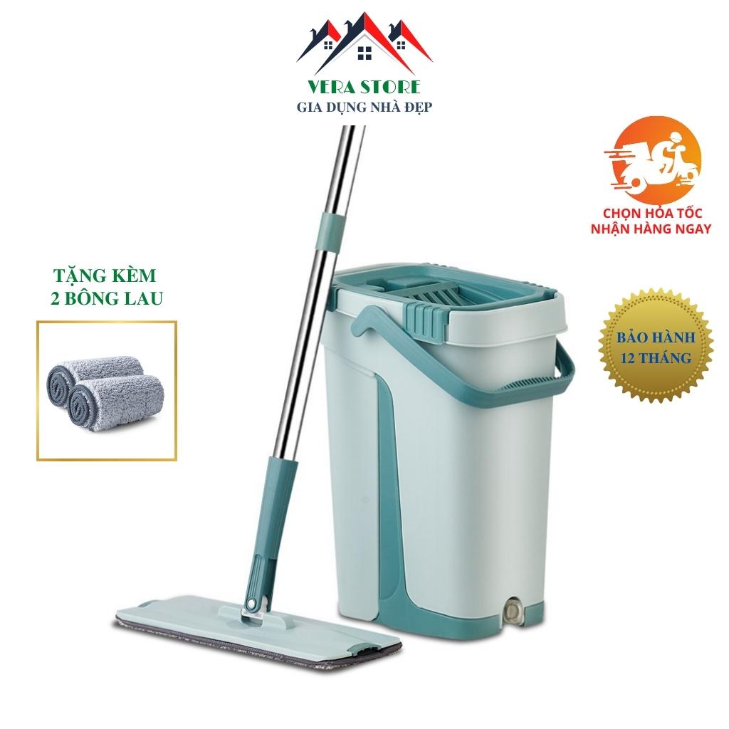 Bộ lau nhà tự vắt thông minh đầu xoay 360 độ tiện lợi VRR1